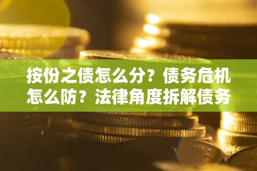 北京按份之债怎么分？债务危机怎么防？法律角度拆解债务分配与风险自保指南
