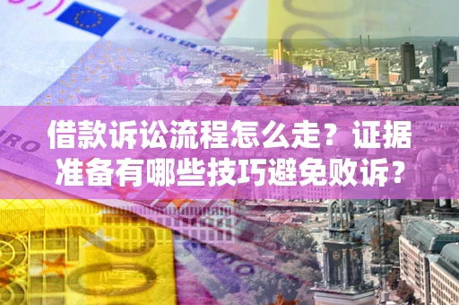 北京借款诉讼流程怎么走？证据准备有哪些技巧避免败诉？