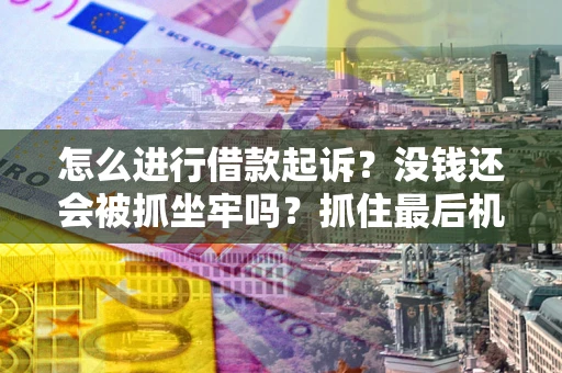 北京怎么进行借款起诉？没钱还会被抓坐牢吗？抓住最后机会！