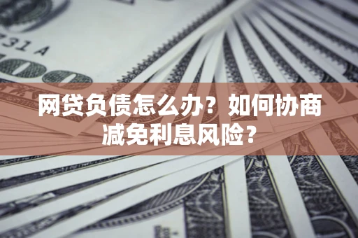 北京网贷负债怎么办？如何协商减免利息风险？