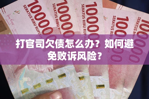 北京打官司欠债怎么办？如何避免败诉风险？