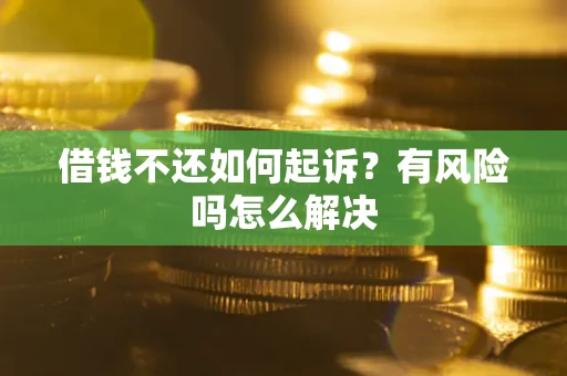 北京借钱不还如何起诉？有风险吗怎么解决