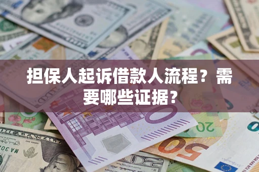 北京担保人起诉借款人流程？需要哪些证据？
