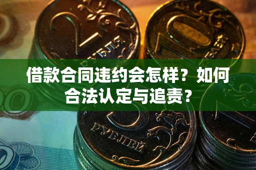 北京借款合同违约会怎样？如何合法认定与追责？