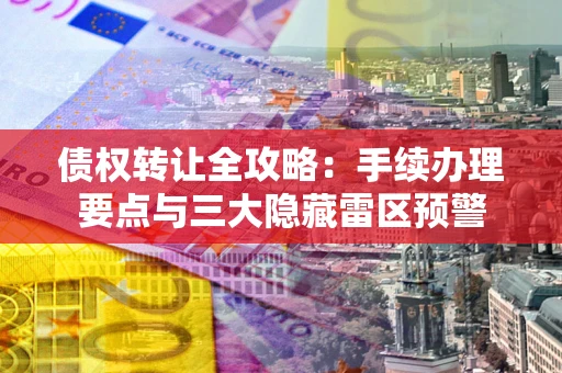 北京债权转让全攻略：手续办理要点与三大隐藏雷区预警
